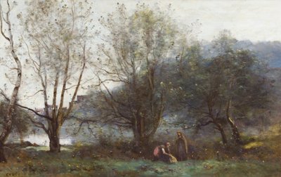 Stawy miejskie Avray autorstwa Jean Baptiste Camille Corot